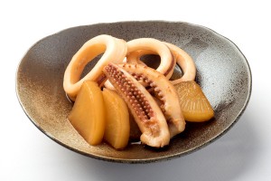 イカと大根の煮物の写真