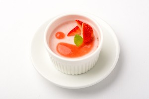いちごのババロアの写真