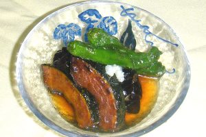 野菜の揚げびたしの写真