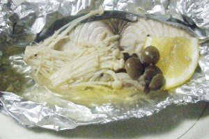鰆のワイン蒸しの写真