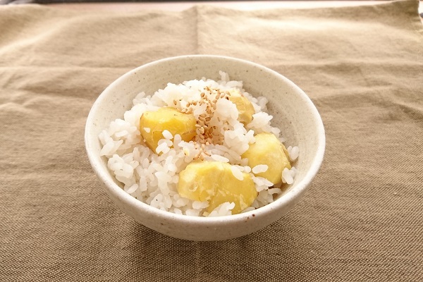 栗ご飯の写真